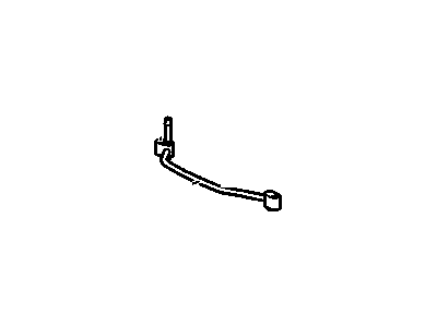 GM 12605716 Engine Coolant Air Bleed Pipe Assembly