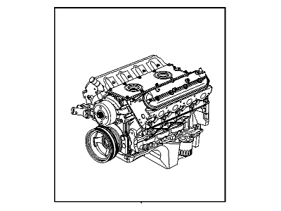 GM 19260746 Engine Asm, Gasoline (Remanufacture 6.0L L96)