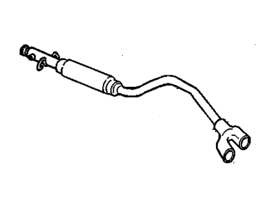 GM 3530353 Exhaust Resonator ASSEMBLY