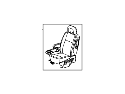 GM 25781358 Seat Asm-Driver *Medium Cashmere