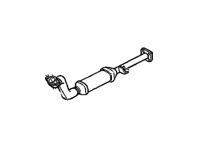 GM 24504613 3Way Catalytic Convertor Assembly (W/Exhaust Manifold Pipe)