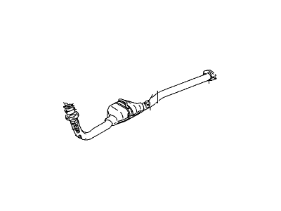 GM 30016706 Exhaust Pipe