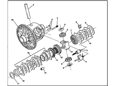 GM 23404628 Differential Case