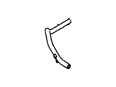 GM 24570504 Radiator Coolant Outlet Pipe Assembly
