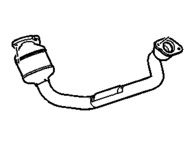 GM 25881481 3Way Catalytic Convertor Assembly (W/ Exhaust Front Man