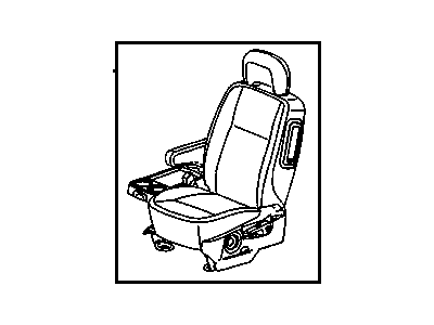 GM 25781374 Seat Asm-Driver *Gray