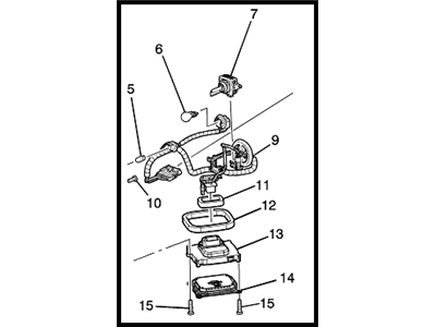 GM 20861480 Headlamp Asm-(W/ Front Side Marker & Parking & T/Side