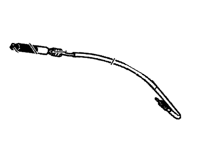 GM 20802341 Automatic Transmission Shifter Cable Assembly *Lower Cable Assembly (At Trns)*Lower Cable Assembly