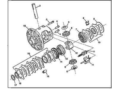 GM 23404623 Differential Case