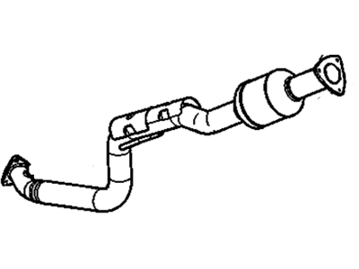 GM 25943819 3Way Catalytic Convertor Assembly (W/ Exhaust Manifold P