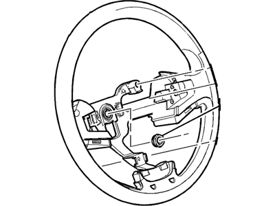 GM 25914118 Steering Wheel Assembly