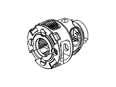 GM 24267366 Carrier, Front Differential