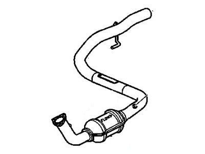 GM 15225139 3Way Catalytic Convertor Assembly (W/ Exhaust Manifold P