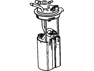 GM 19331956 Fuel Tank Fuel Pump Module Kit