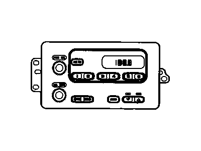 GM 9353864 Knob Asm, Radio Volume Control