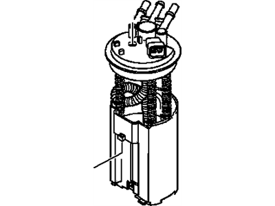 GM 19177231 Fuel Tank Fuel Pump Module Kit