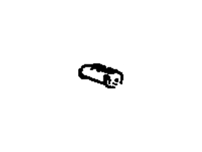 GM 15845152 Bracket-Driver Seat Belt (Retractor Side)