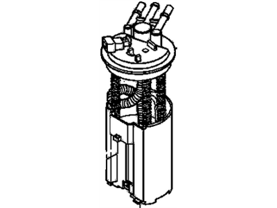 GM 25314022 Fuel Tank Fuel Pump Module Assembly (W/ Seal)