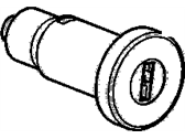 OEM Oldsmobile Bravada Cylinder Kit, End Gate Lock(Uncoded) - 12498270