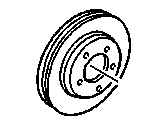 OEM GMC Syclone Brake Disc - 14056179