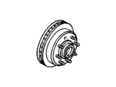 OEM GMC C3500 Front Brake Rotor (W/O Exciter Ring) - 15679603