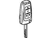 GM 13501513 Key Assembly-Door Lock & Ignition Lock Folding (W/Remote Control D