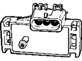 New OEM GM ACDelco 16054920 Manifold Differential Pressure Sensor