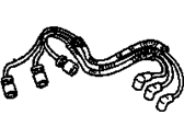 GM 12173548 Wire Assembly,Spark Plug #2 Cylinder(36"Long)