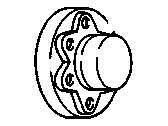 GM 15550429 Cap Assembly-Hub