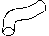 GM 10258276 Hose,Radiator Inlet Rear