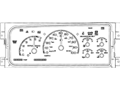 GM 16234009 Lens Assembly,Instrument Cluster