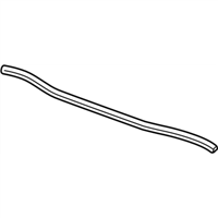 GM 10250195 Weatherstrip Assembly-Hood Rear