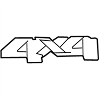 GM 23490447 Decal-Pick Up Box Side