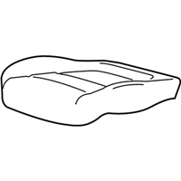 GM 42551985 Cushion Assembly-Front Seat *Galvanized H