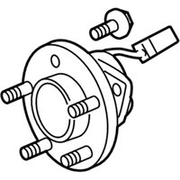 GM 13589509 Hub,Rear Wheel(W/Bearing)