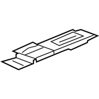 GM 15214282 Shield Assembly-Exhaust Front Heat (At Pick Up Box Platform)