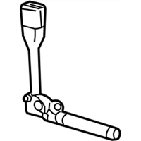 GM 19299530 Tensioner Kit,Passenger Seat Belt (Retractor Side) *Shale