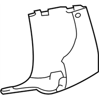 GM 20827801 Cover-Ignition Lock Cylinder Opening Trim *Ebony