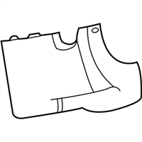 GM 22972369 Cover-Steering Column Lower Trim *Cocoa