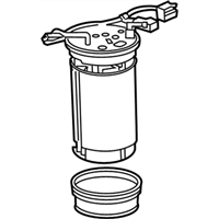 GM 23379348 Reservoir Kit,Emission Reduction Fluid Tank