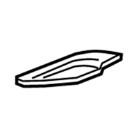 GM 22990321 Cap-Front Side Door Armrest Pull Cup Bolt *Black