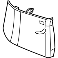 GM 23229809 Panel Assembly-Body Lock Pillar Upper Trim *Shale