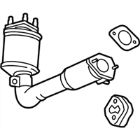 GM 25970315 Converter,Catalytic (W/Exhaust Manifold Pipe)