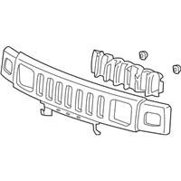 GM 25886172 Grille Assembly-Radiator *Ex Brt Chrom