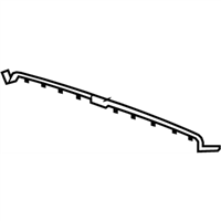 GM 20897110 Seal-Front Bumper Fascia