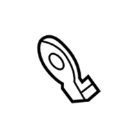 GM 15775847 Clip-Steering Wheel Position Sensor Retainer