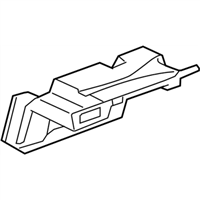 GM 15886419 Panel Assembly-Body Rear Seat Back Trim