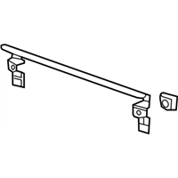 GM 22978548 Bracket,Front Bumper Filler