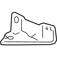 GM 15785270 Bracket-Headlamp Housing Bracket (Left-Hand )