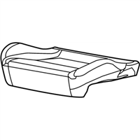 GM 92247310 Pad Assembly-Front Seat Cushion